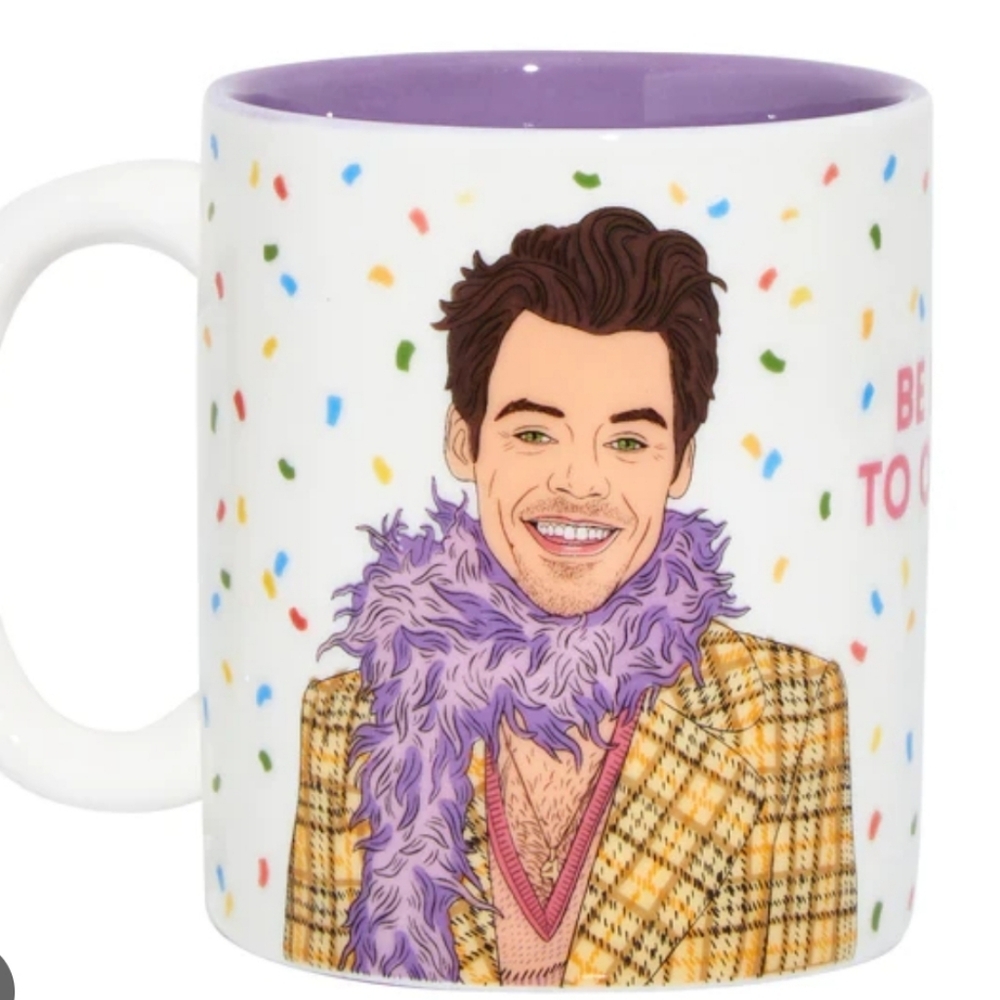 Harry Styles Be Kind To Others Mug by The Found Music Pop Culture One Direction